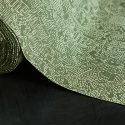 Sashiko-ori Moss Green