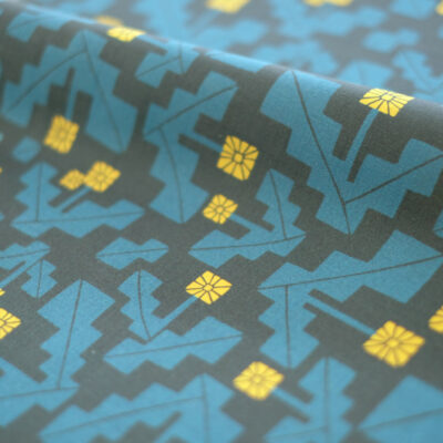 Tanpopo Gray - Cotton Moire