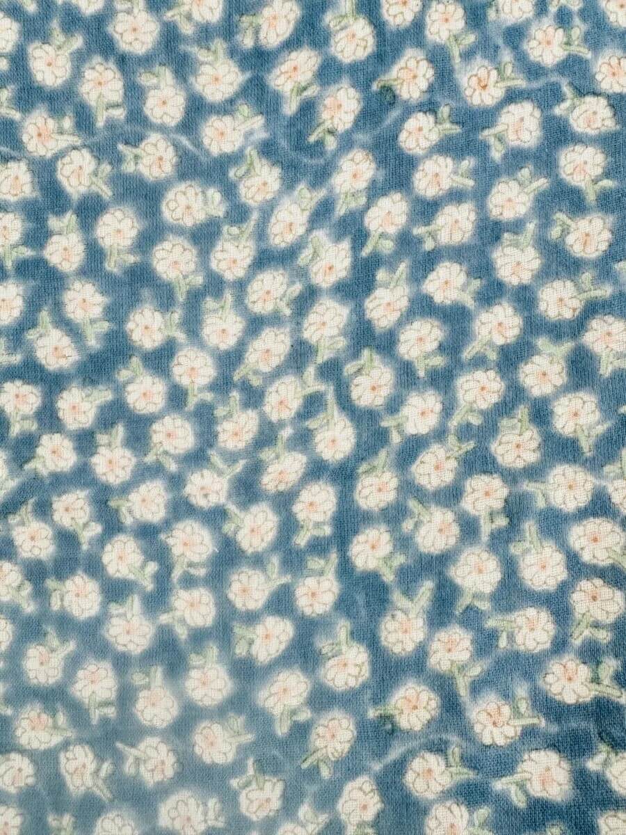 Hanauta Double Gauze- Blue