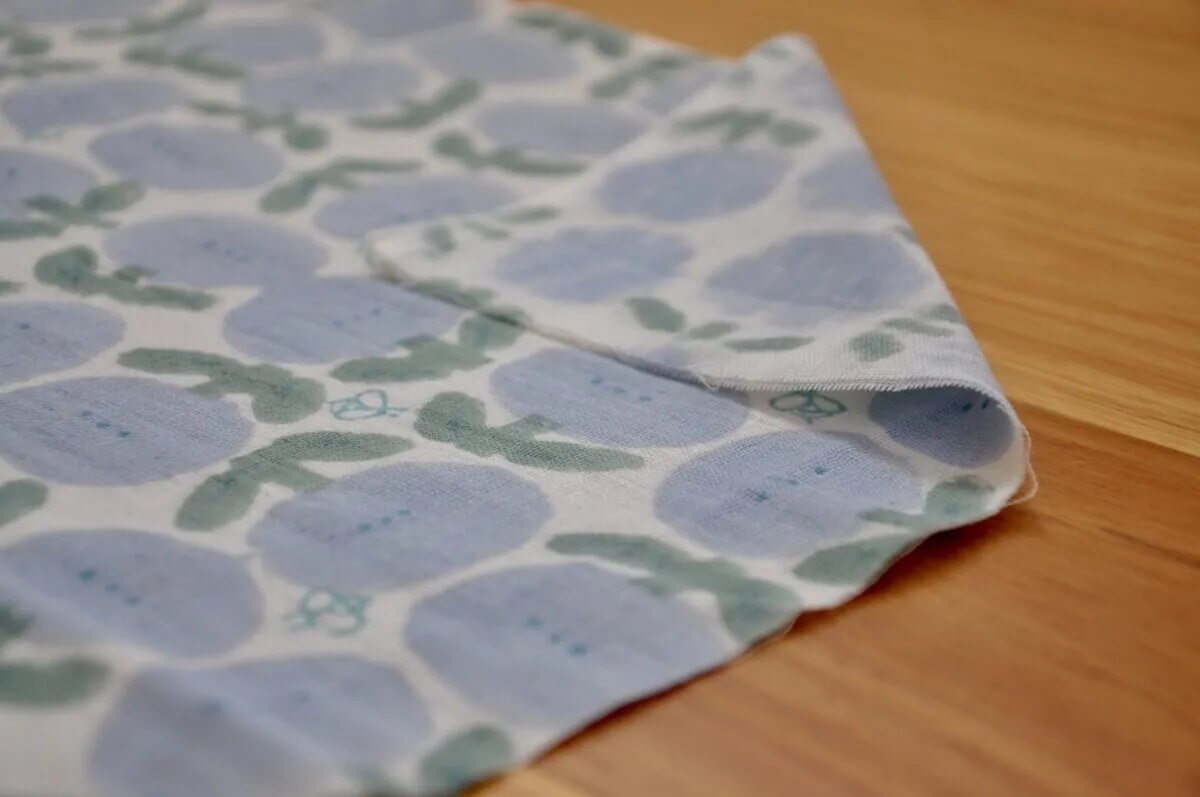 Honey Blue Double Gauze - Image 3