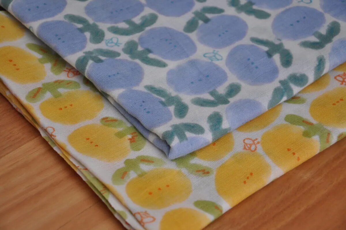 Honey Blue Double Gauze - Image 7